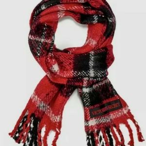Victoria's  secret scarlet &plaid scarf
